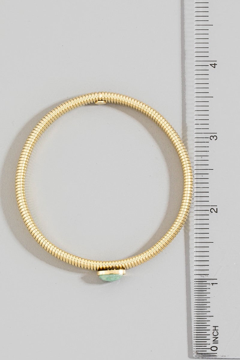 The Everly Stone Bangle