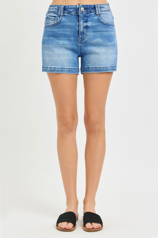Risen Mid Rise Relaxed Shorts
