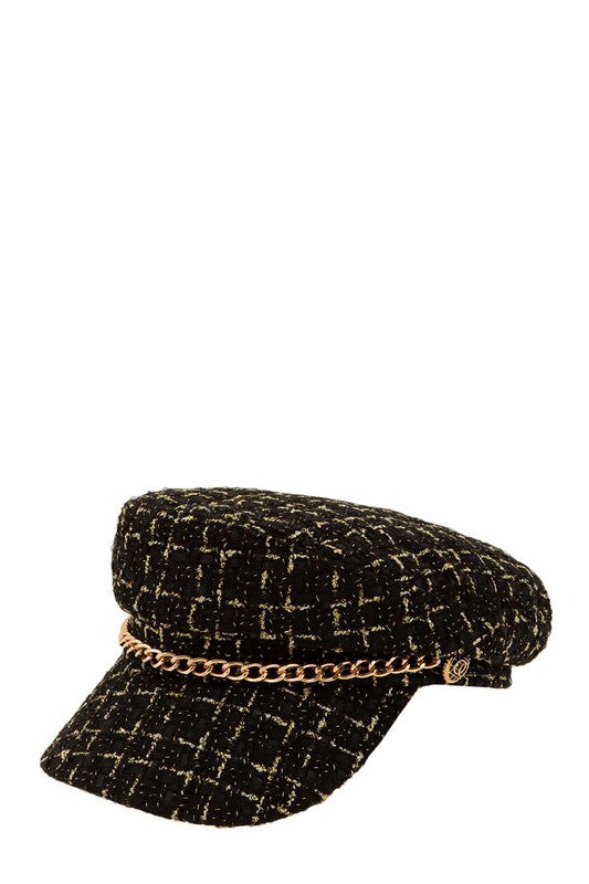 Classy Tweed Hat