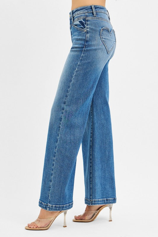 Love Notes High-Rise Denim Risen Jeans