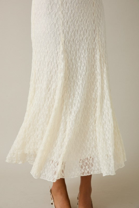 Whispering Willow Lace Maxi