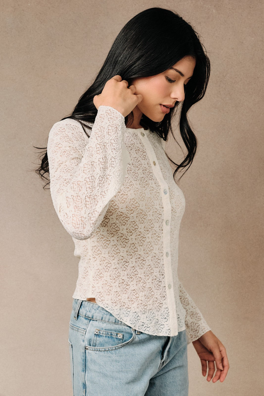 Secret Garden Bell Sleeve Blouse