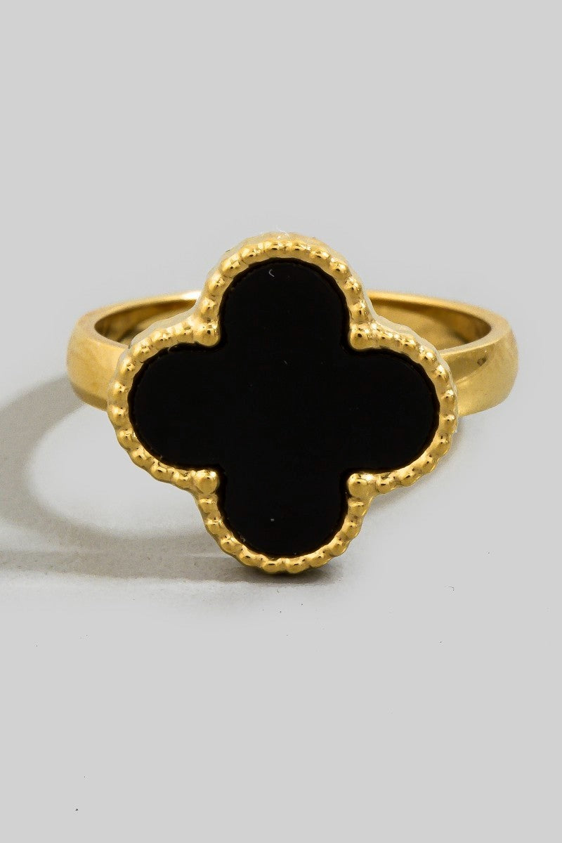 Statement Clover Ring
