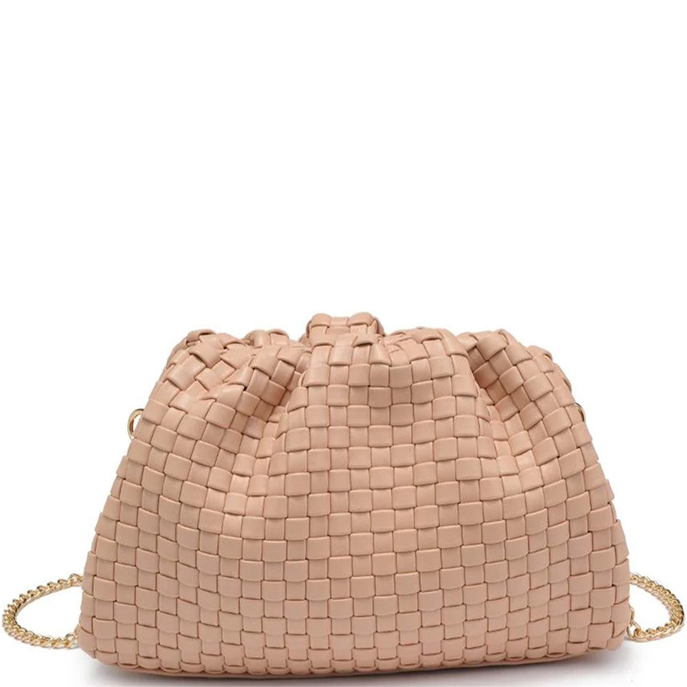 Woven Luxe Clutch