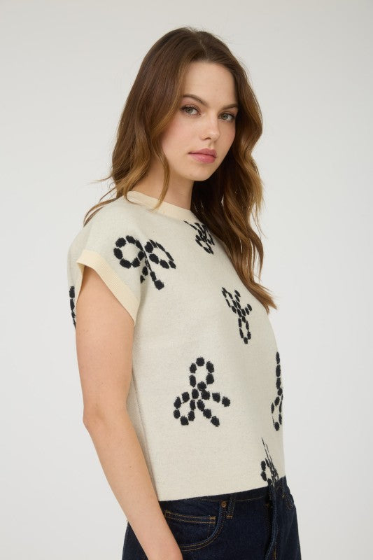 Bow Bliss Knit Sweater