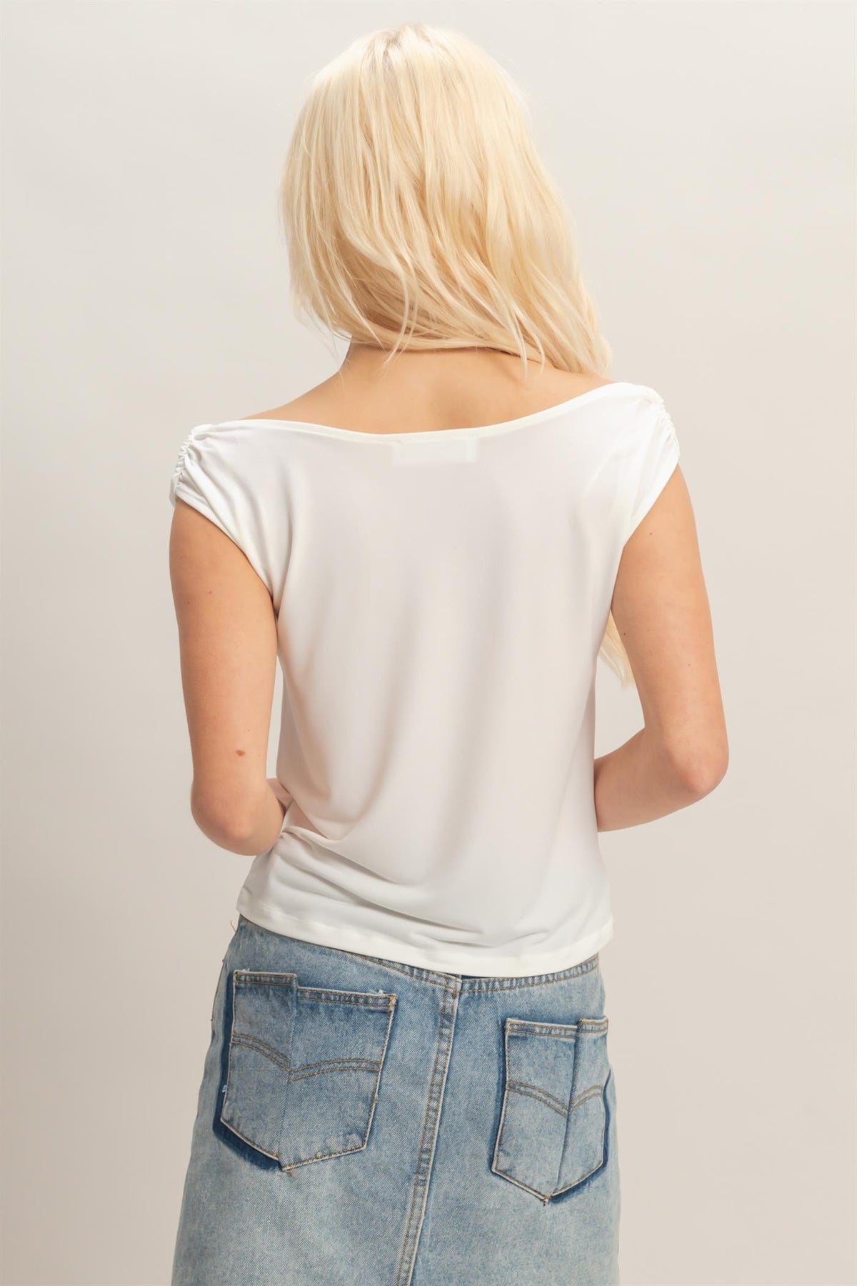 Solene Cowl Neck Top