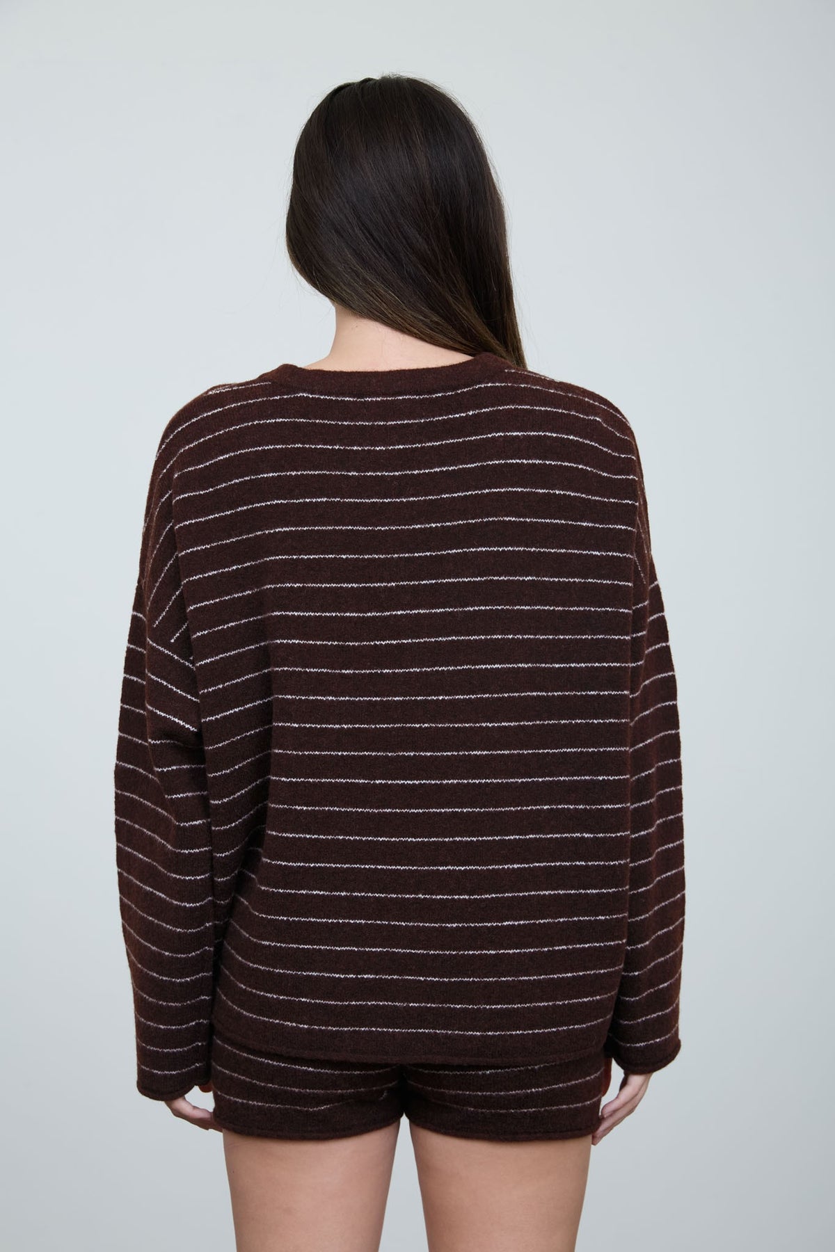 Toffee Stripe Sweater