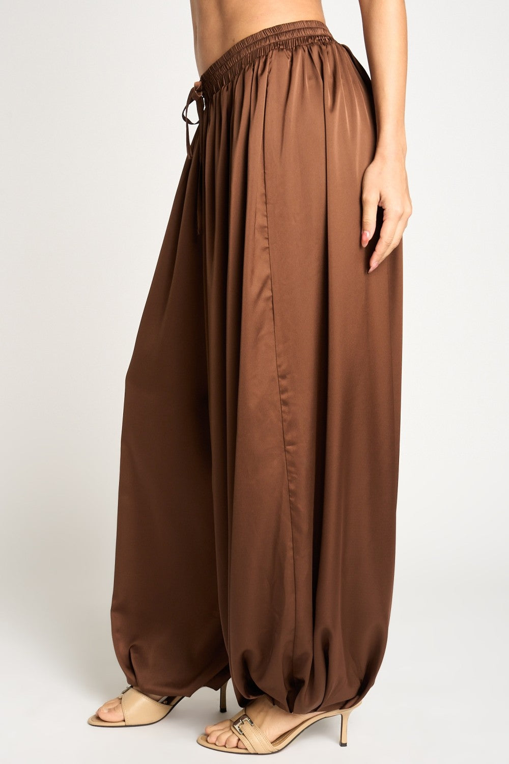 Cinnamon Satin Dream Pants