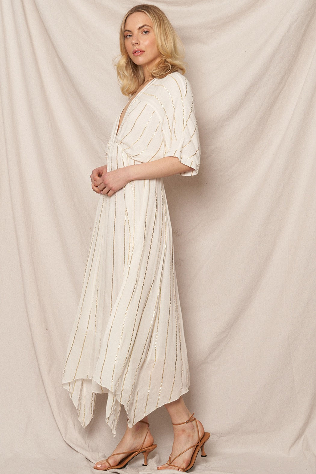 Ivory Reverie Maxi Dress