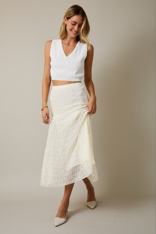 Whispering Willow Lace Maxi