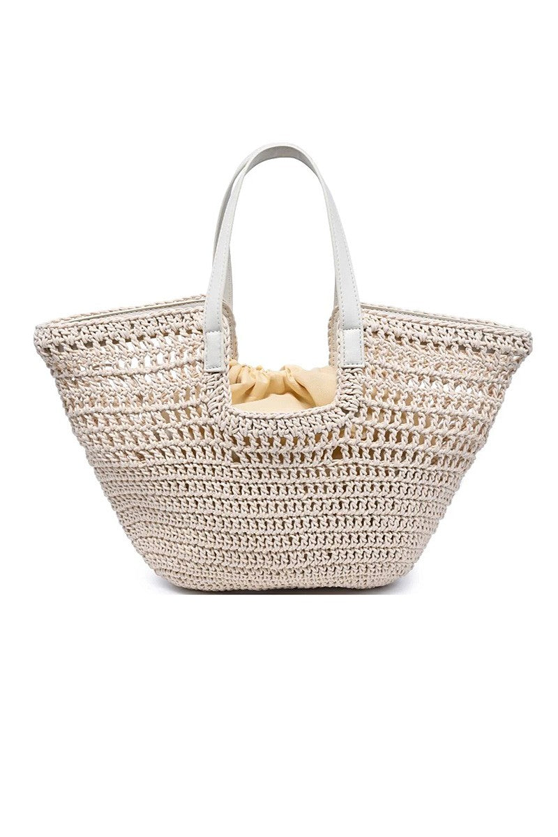 Sofia Woven Tote Bag