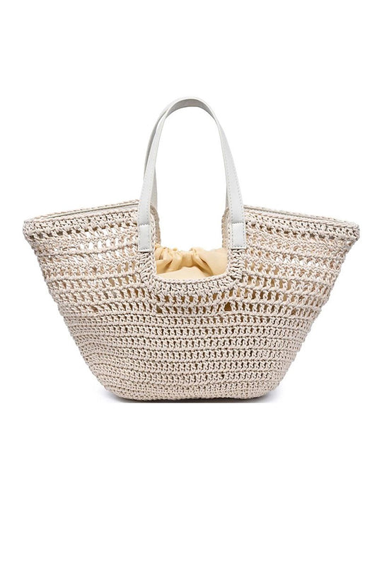 Sofia Woven Tote Bag
