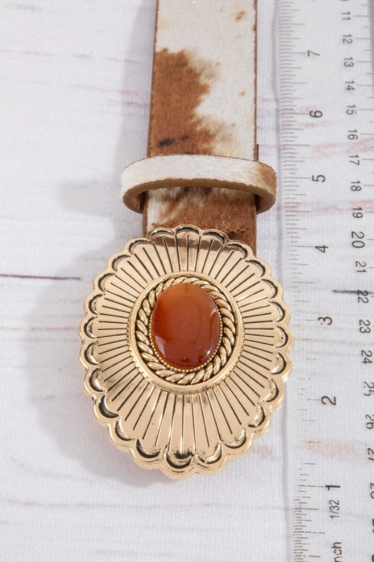 Amber Trail Concho Belt