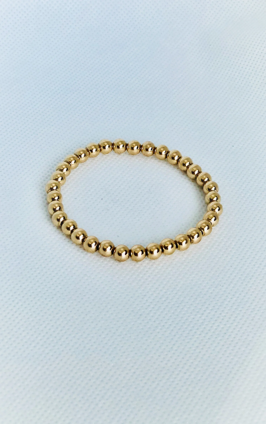 Coco's Beaded 14K Gold Filled Bracelet