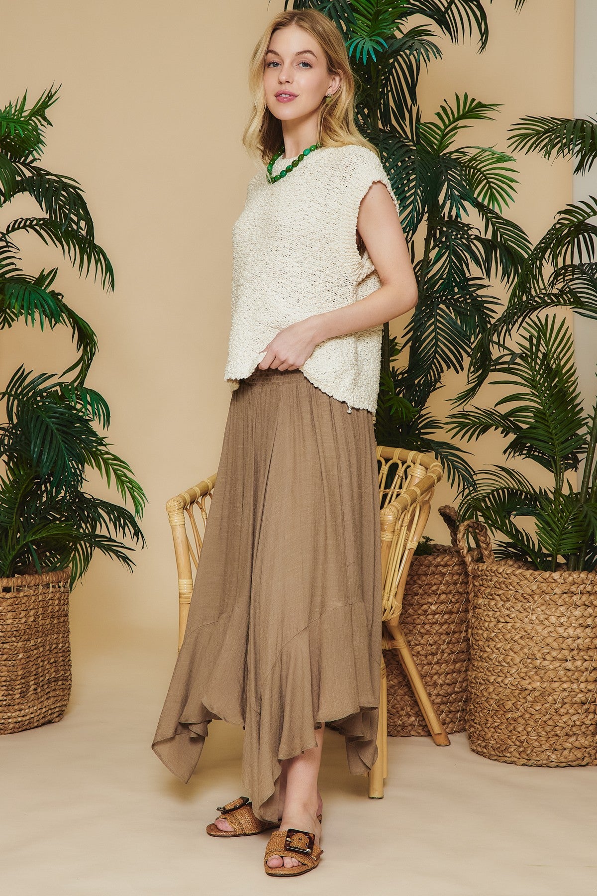 Bamboo Bay Midi Skirt