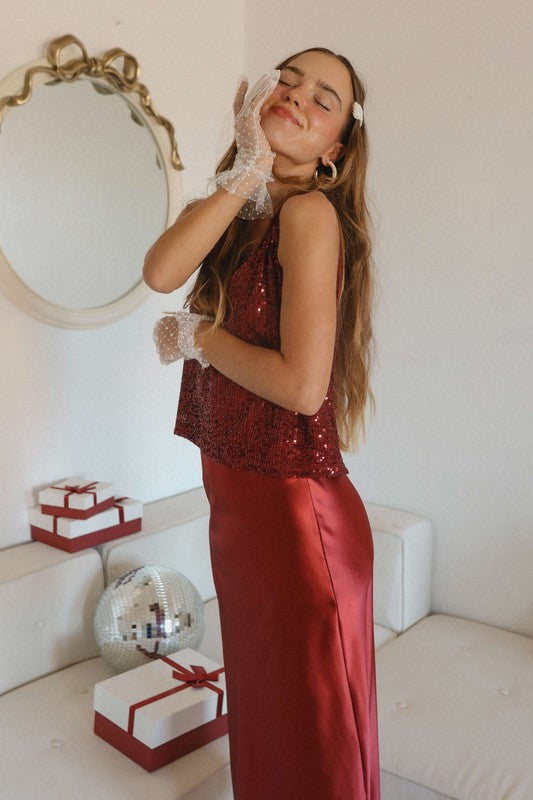 Shining Star Sequin Top