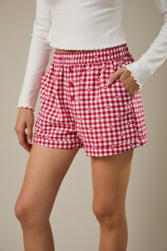 Sweetheart Gingham Boxers