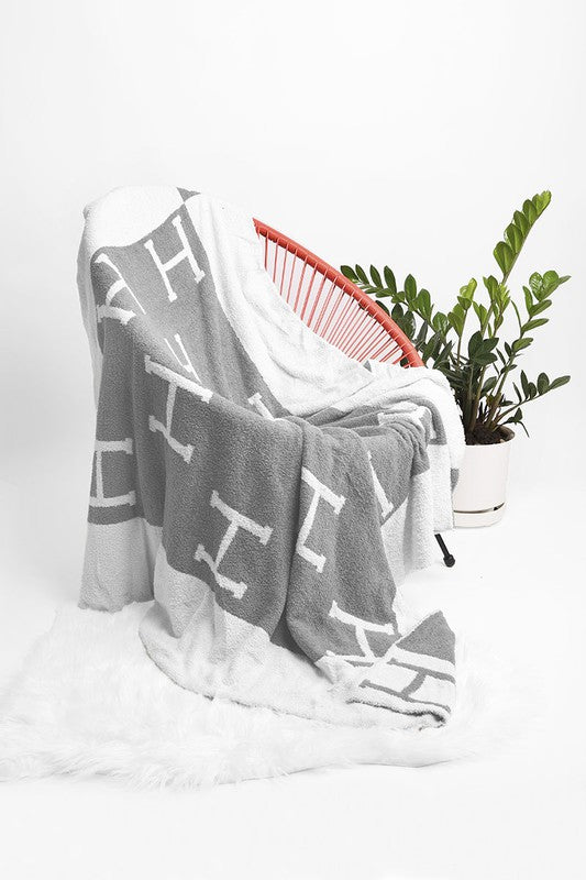 Two Tone Microfiber Blanket