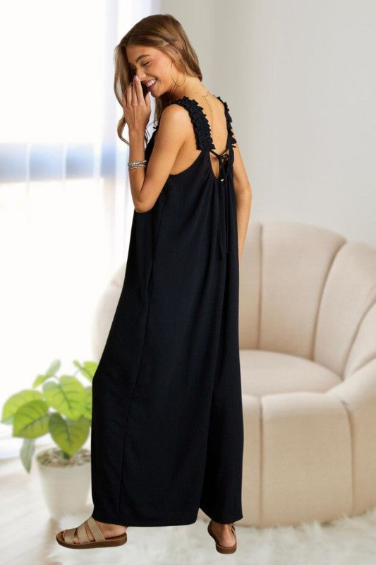 Riviera Ruffle Jumpsuit