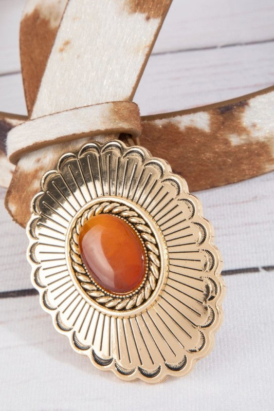 Amber Trail Concho Belt