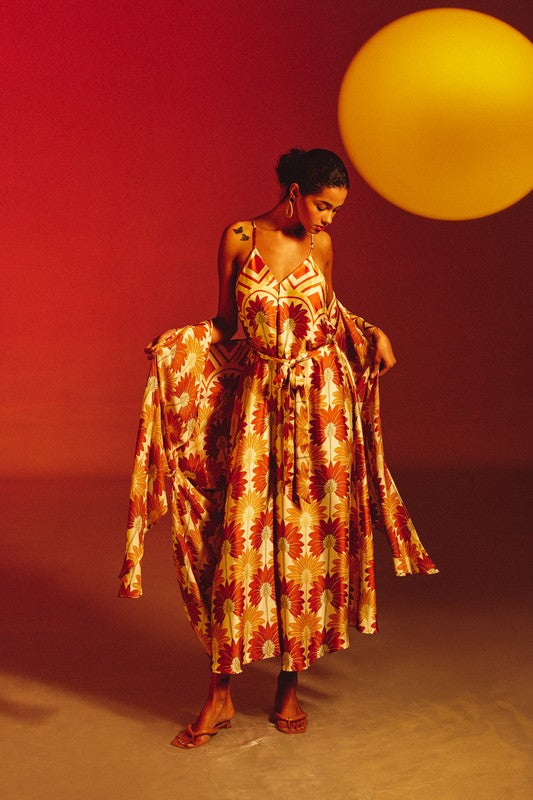 Golden Age High Slits Kimono