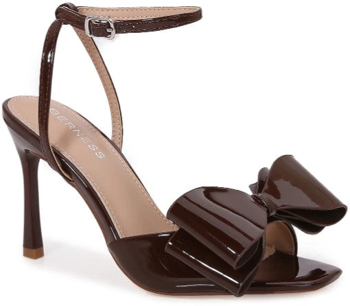 Bowtie Toe Band Stiletto Dress Shoes