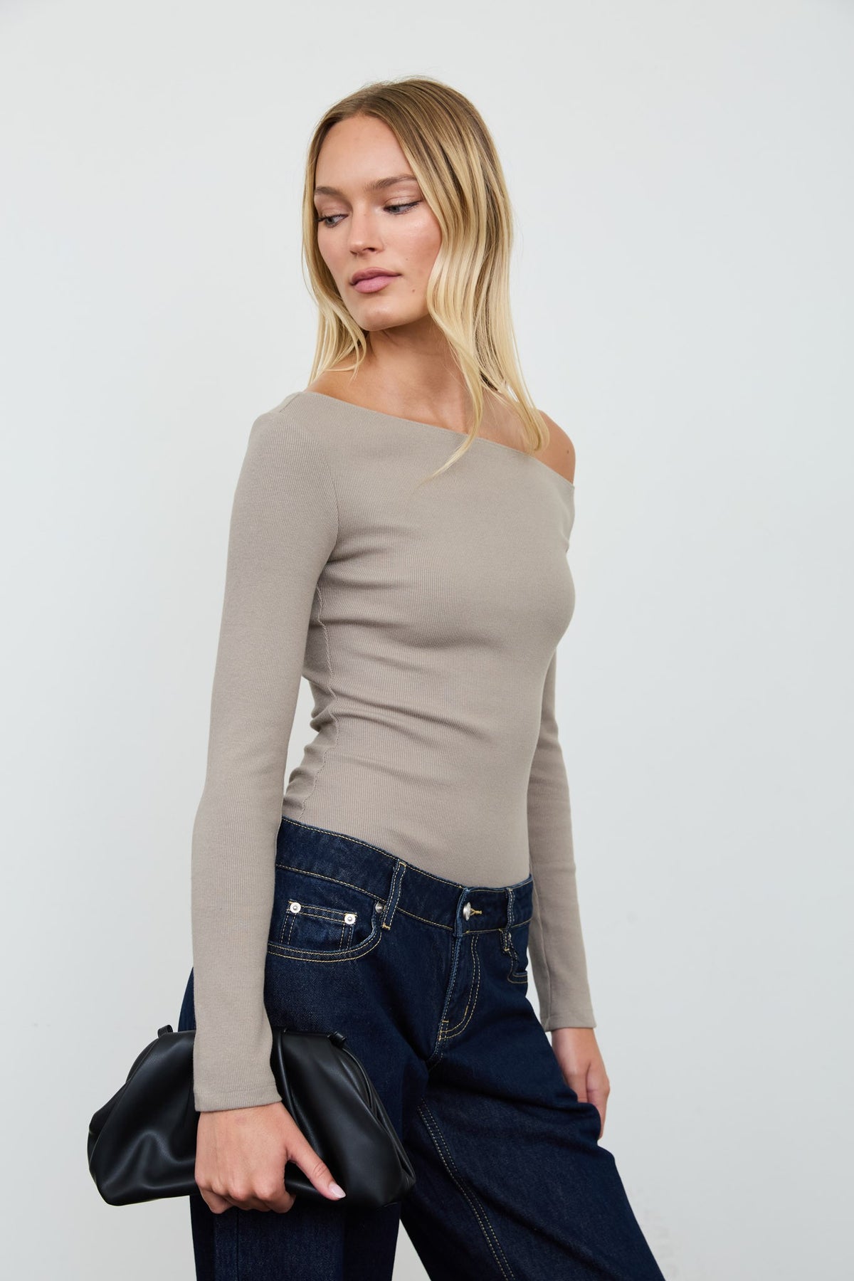 Sage Sculpted Ribbed Bodysuit