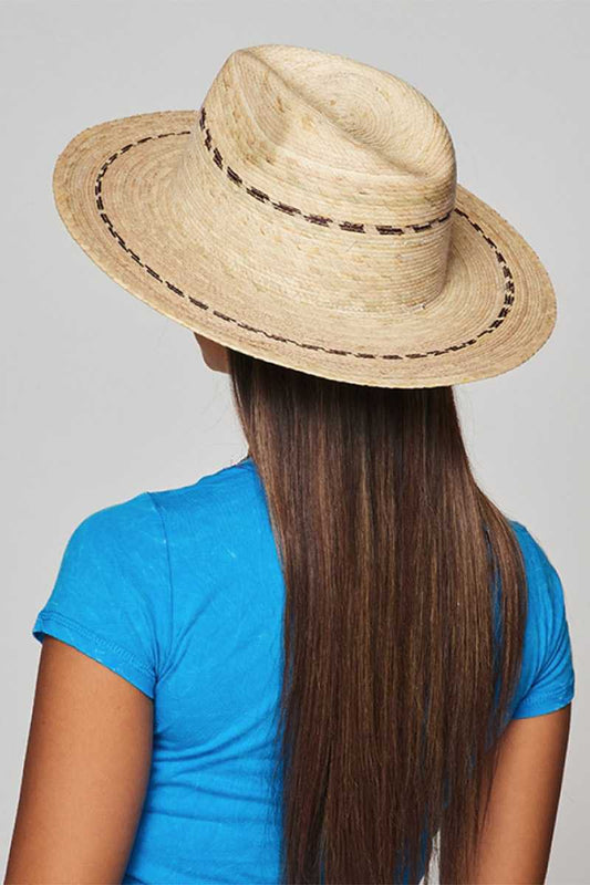 Palm Breeze Flat Brim Hat