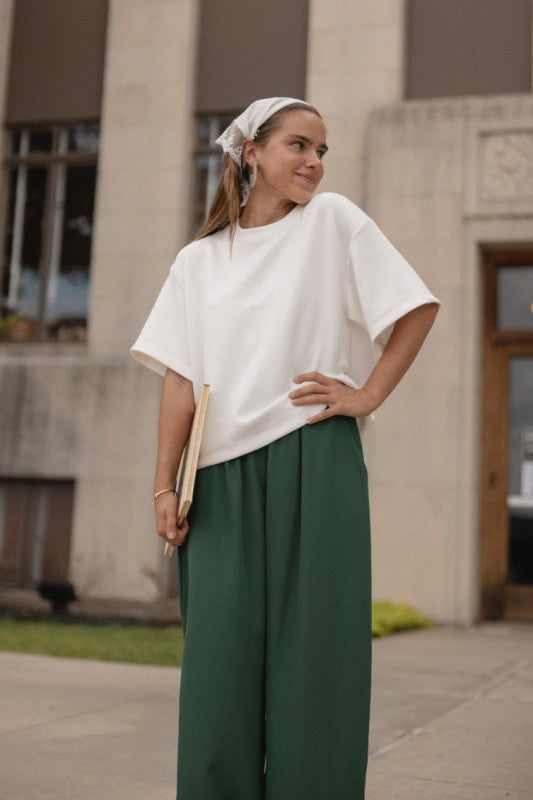 Soft Structure White Tee