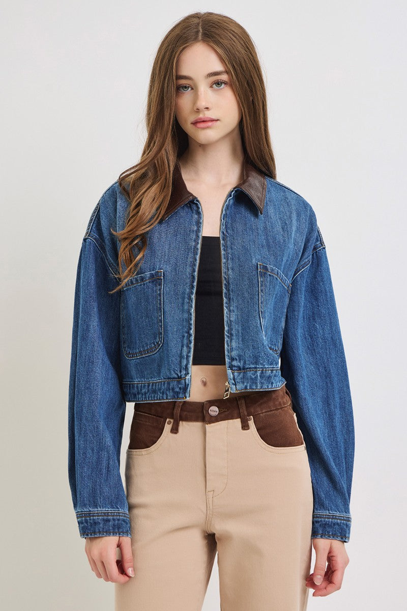 Downtown Darling Denim Jacket