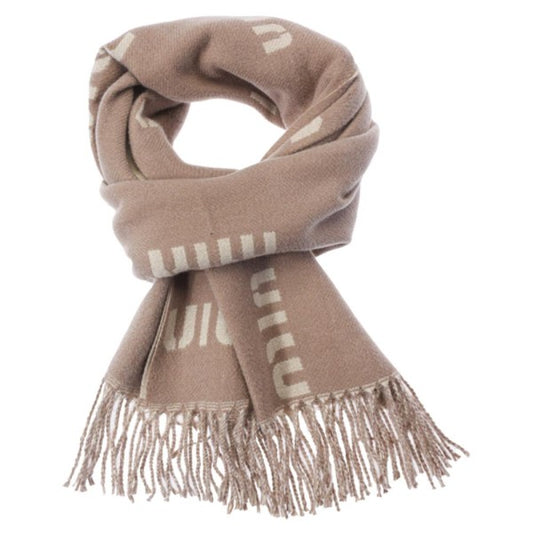 Neutral Tan Luxe Scarf