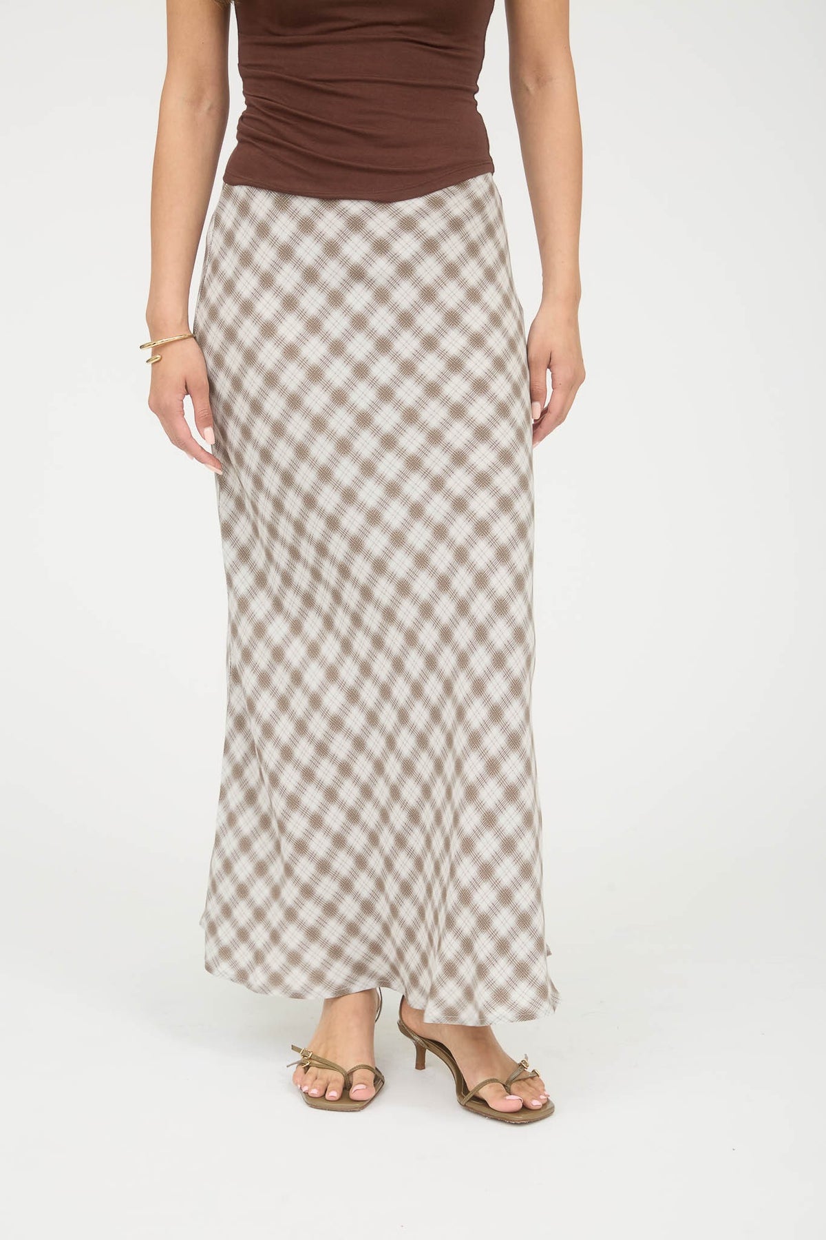 Harvest Plaid Skirt