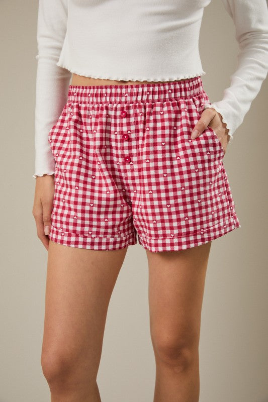 Sweetheart Gingham Boxers