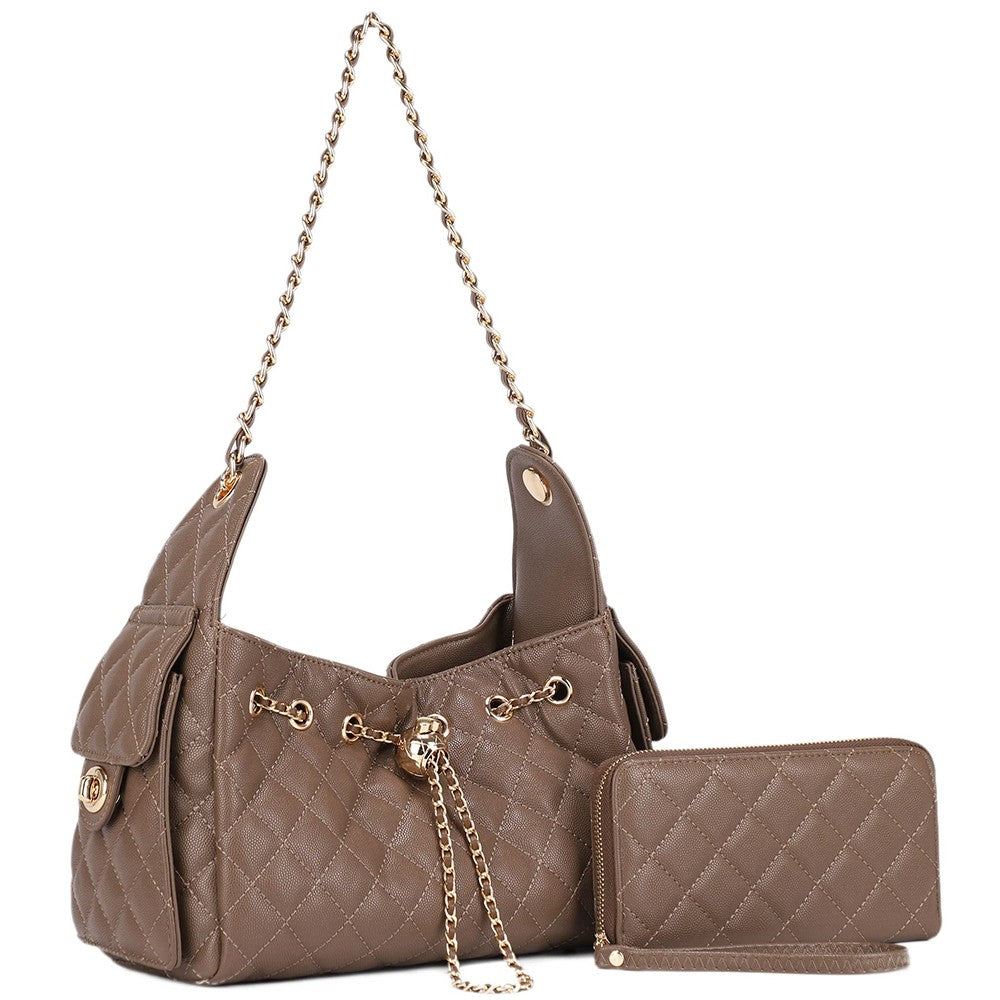 Quilted Luxe Bag Set
