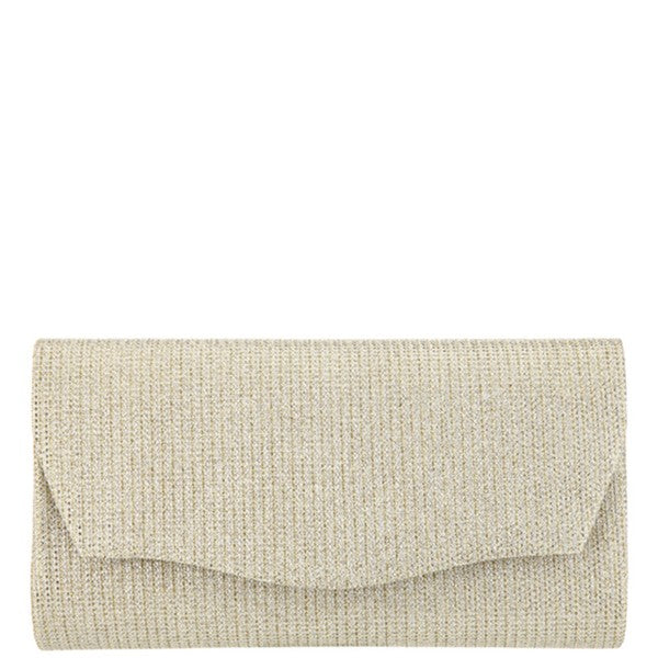 Gold Shimmer Clutch Bag
