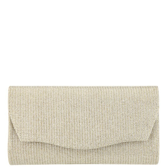 Gold Shimmer Clutch Bag