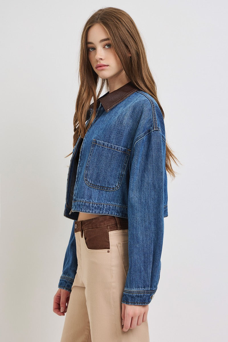 Downtown Darling Denim Jacket