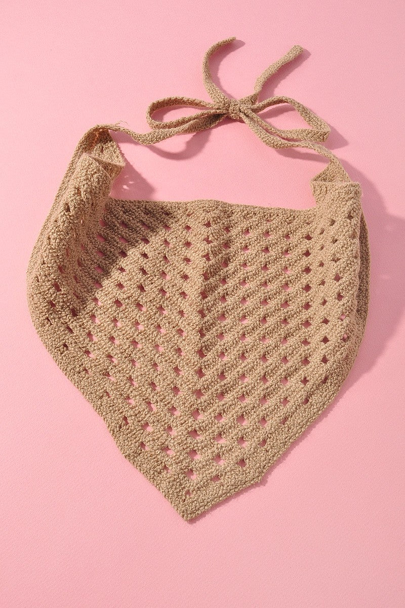 Crochet Head Scarf