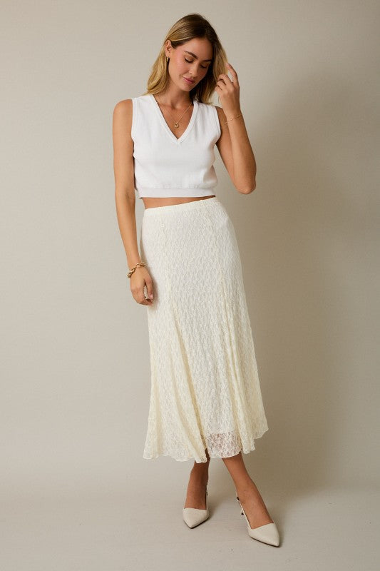 Whispering Willow Lace Maxi