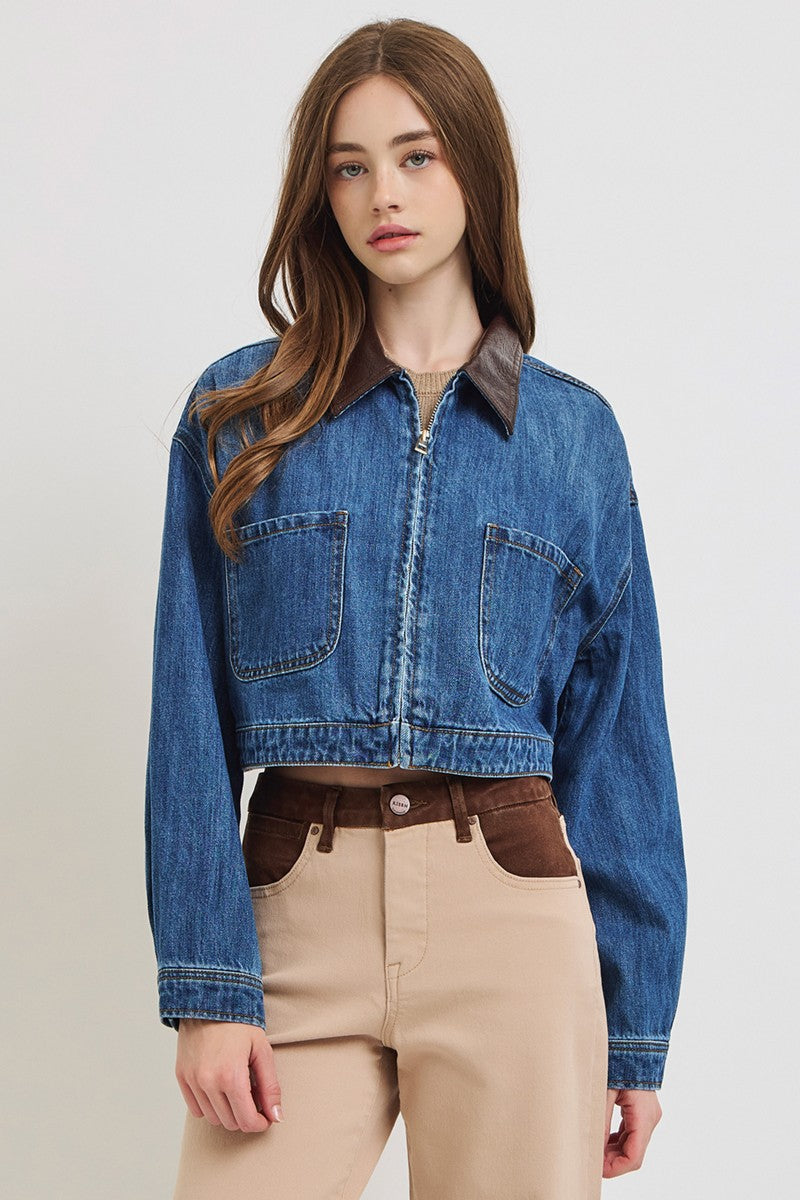 Downtown Darling Denim Jacket