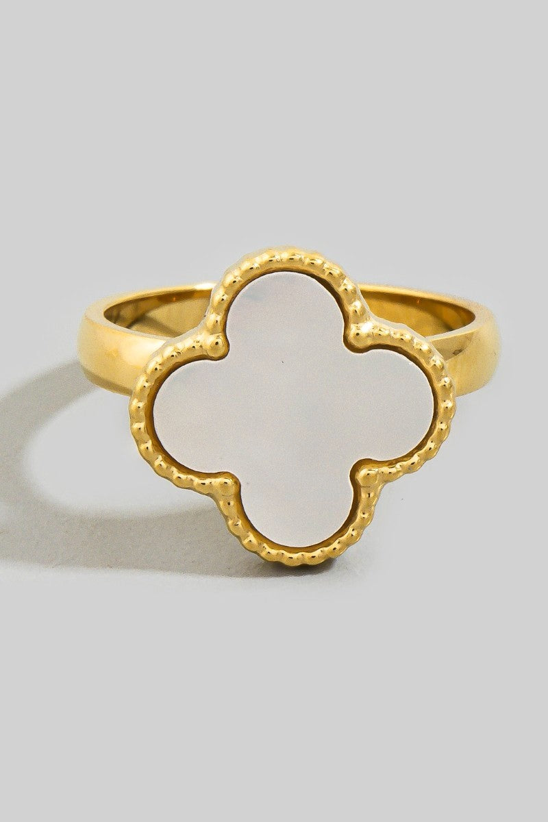 Statement Clover Ring