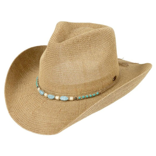 Turquoise Trail Knit Hat