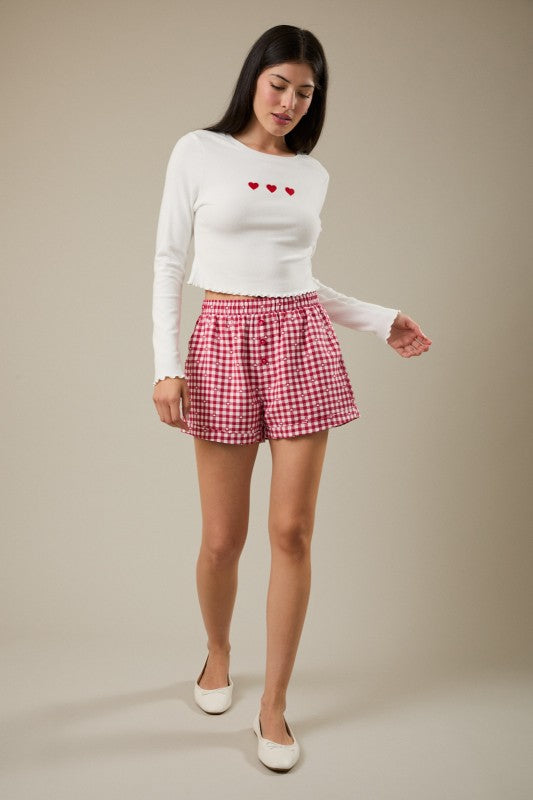 Sweetheart Gingham Boxers