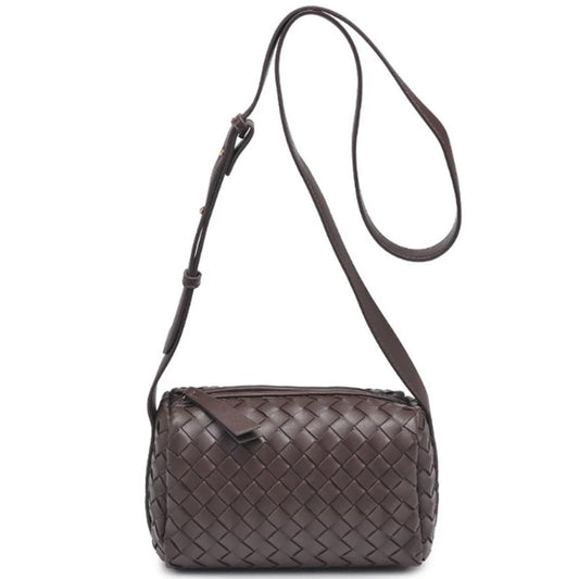 Woven Design Crossbody Bag