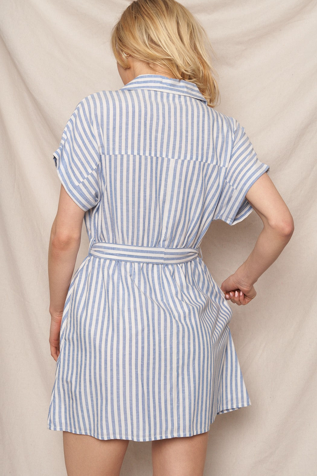 Seaside Stroll Shirt Dress