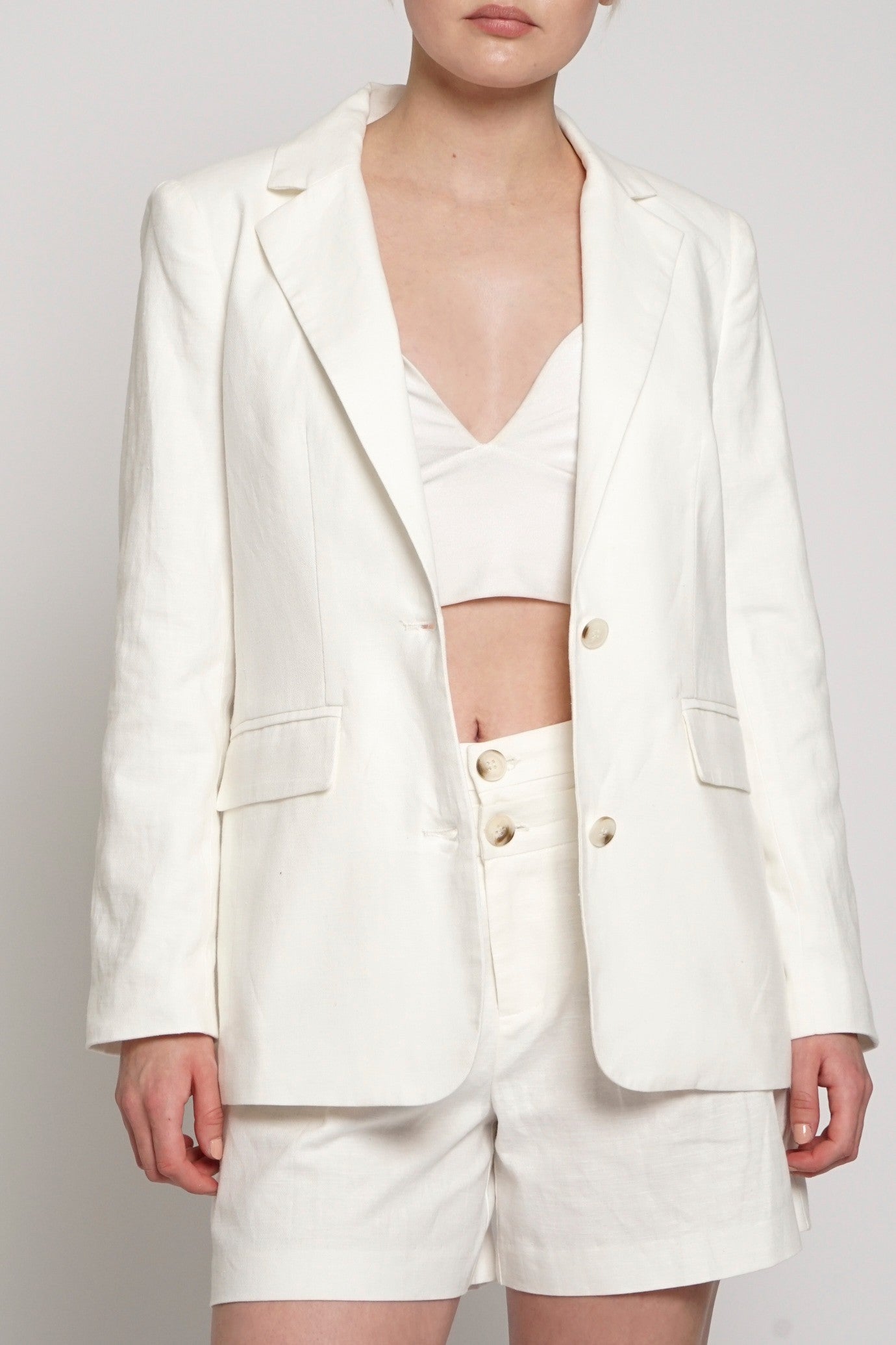 Clean Slate Linen Blazer