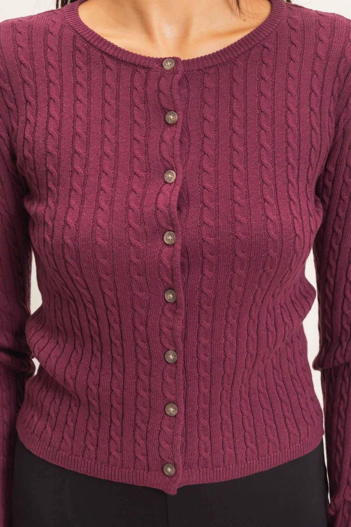Oakley Cable Knit Cardigan