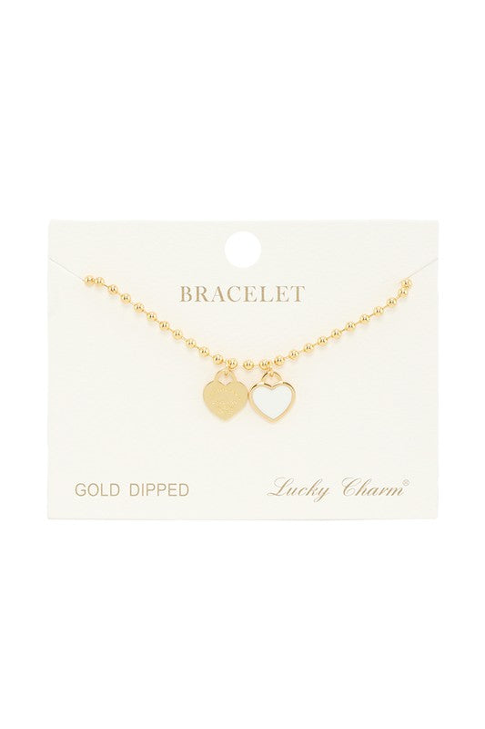 Return To Love Heart Beaded Bracelet