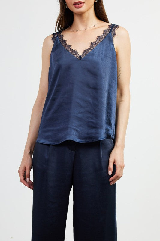 Moonwashed Blue Lace Cami