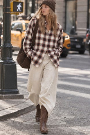 Rustic Charm Flannel Shirt